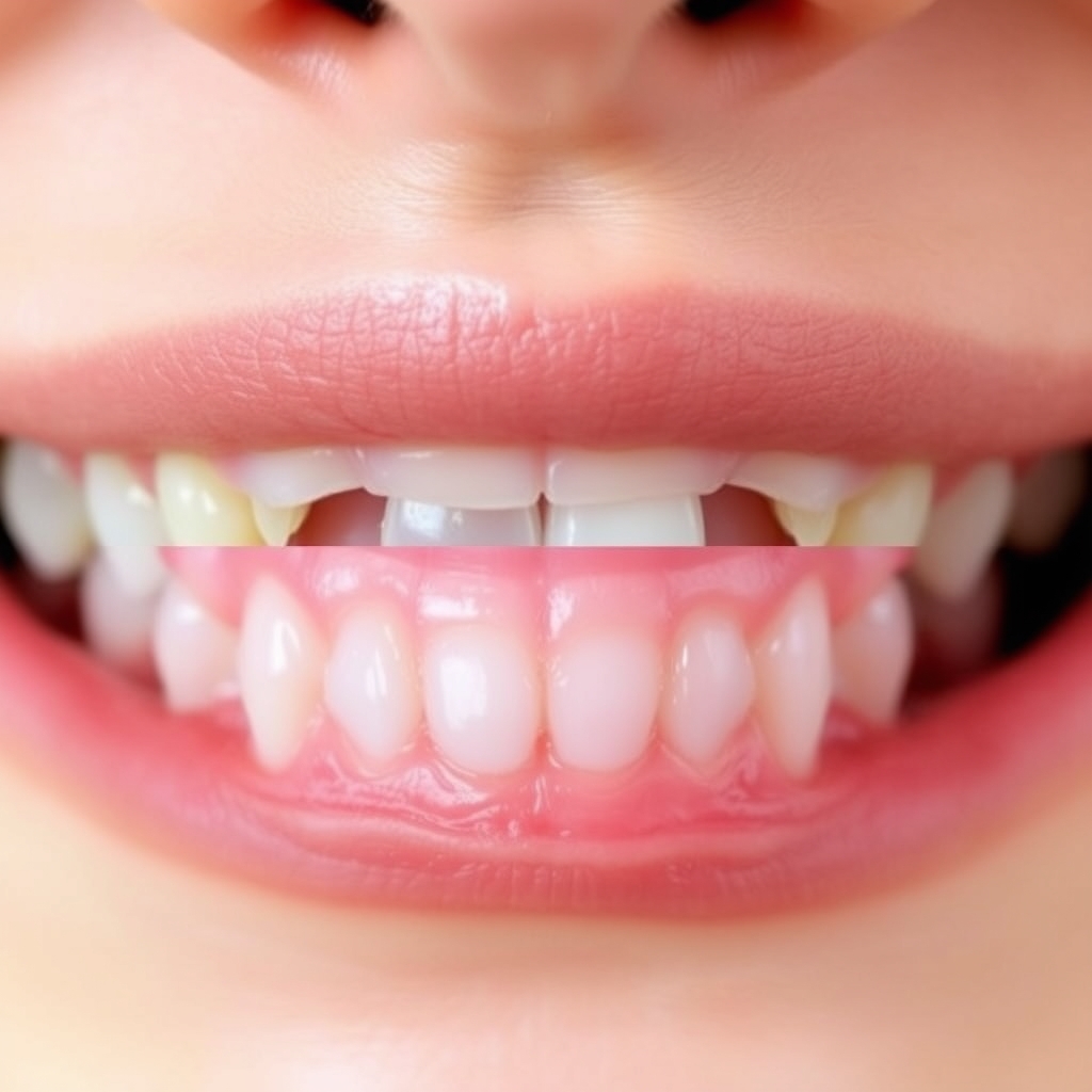 Same tooth after same-visit bonding repair